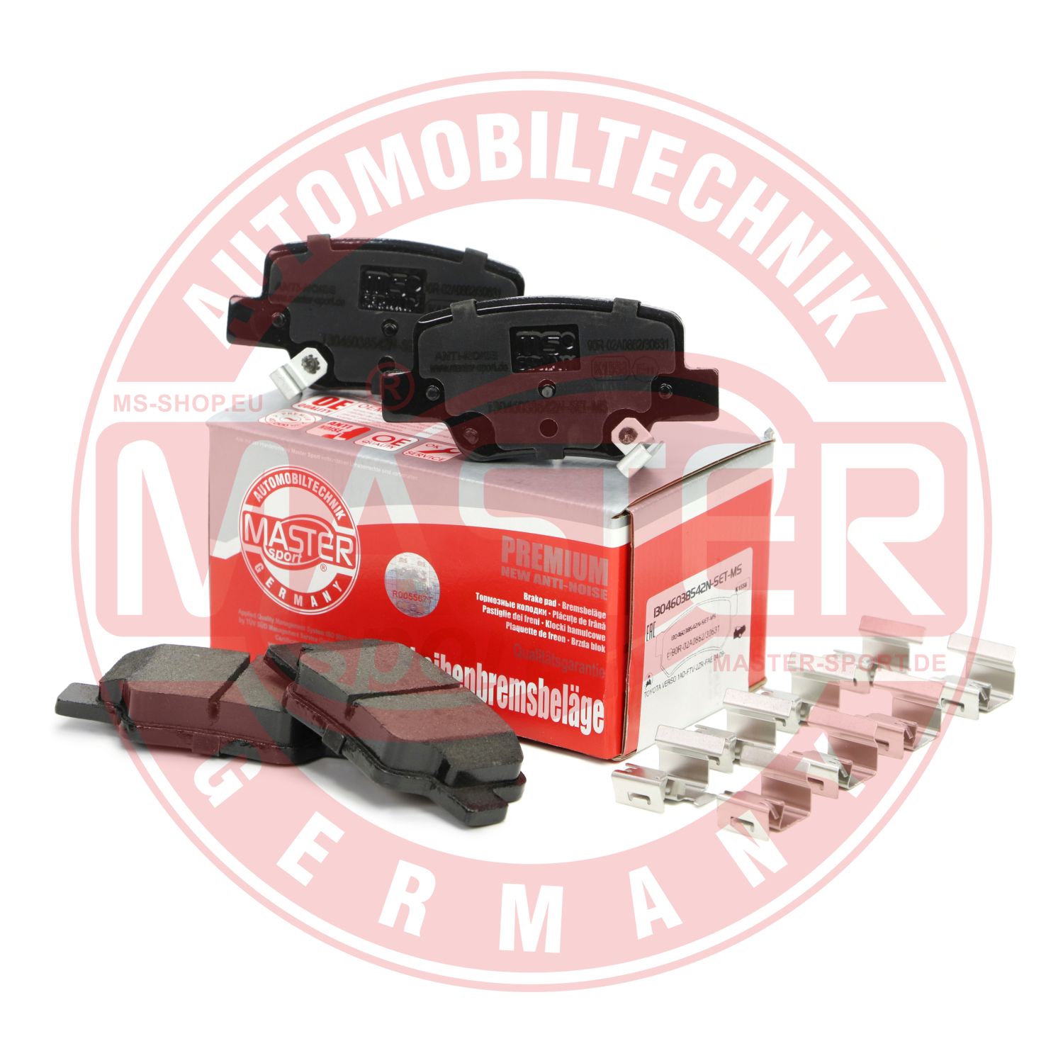 Placute frana MASTERSPORT GERMANY 13046038542N-SET-MS